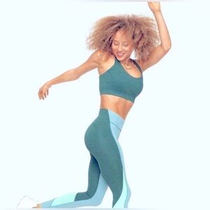 Outdoor Voices Move Free 3/4 Legging Succulent/Jasper Yoga Running‎ Walking XXS